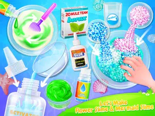 download Fluffy Trendy Slime - Mermaid  APK