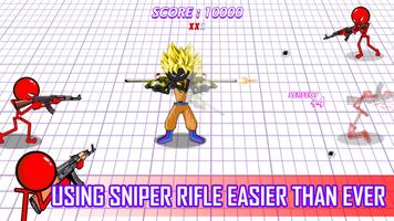 Sniper Shooter Stickman Fury capture d'écran 1