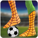 Zwycięzca Spiderman Soccer League Dream Strike aplikacja