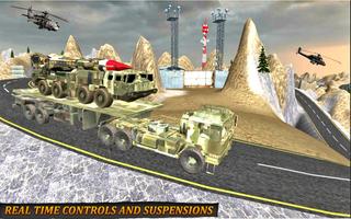 Army War Missile Cargo Truck پوسٹر