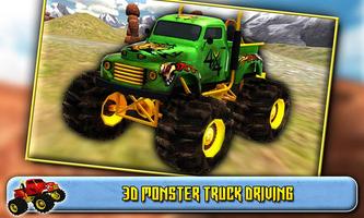 پوستر 3D Monster Truck Driving