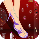 เกมส์ทาสีเล็บเท้า APK