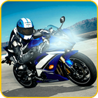 Verdadero moto moto bike racer icono