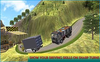 Cargo Truck Simulator Off Road 3D ảnh chụp màn hình 2