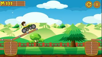 Super Nitro Alien Ben  Car Racing screenshot 1