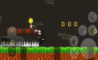 Super Sonic 3 & DarkNight Shadow Smash Platformer capture d'écran 3