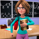 Virtual Gadis Tinggi Guru Sekolah: Happy Family Fu APK