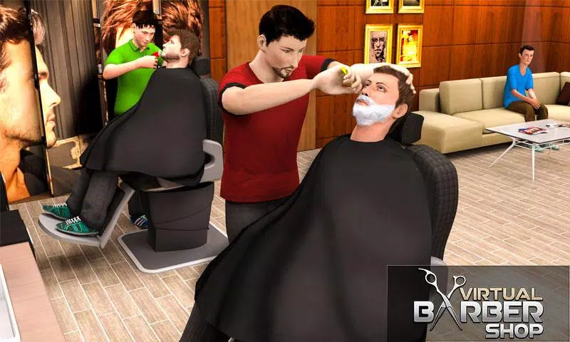 Barbearia cabeleireiro cabelo louco cortar jogo 3D - Baixar APK