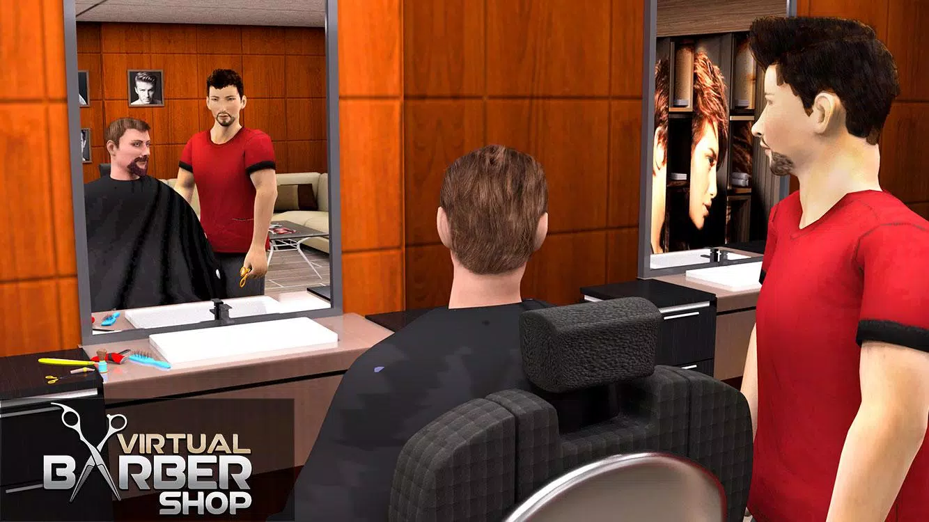 Download Virtual Barber Shop Simulator: Hair Cut Game 2020 android on PC