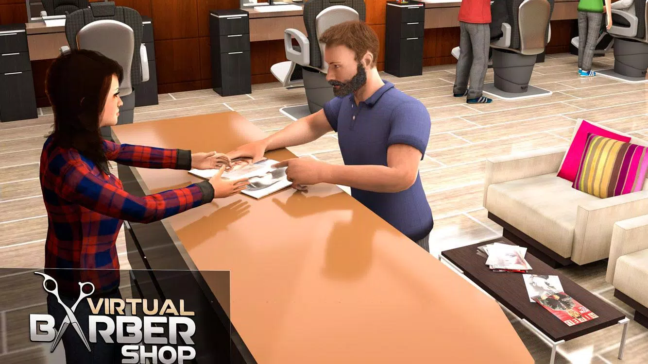 Download Virtual Barber Shop Simulator: Hair Cut Game 2020 android on PC