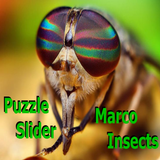 Puzzle Slider Macro Insects icon
