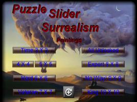 Puzzle Slider Surrealism скриншот 1