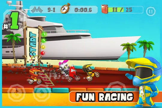 Screenshot 2 for Motocross Elite Free