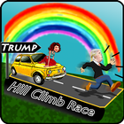Trump Hill Climb Race Hillary icon
