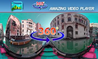 360 Vidéo Joueur: VR Cinéma Jouer3D,2D&360 gratuit capture d'écran 1