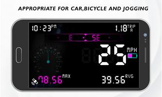 Velocímetro GPS Pro - Digital HUD Sistema Cartaz