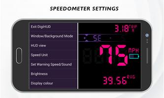 Velocímetro GPS Pro - Digital HUD Sistema imagem de tela 1