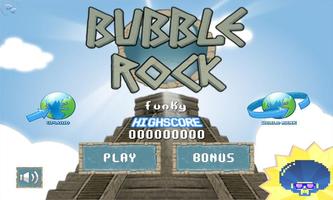 Bubble Rock Poster