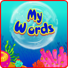 Bubble Words - Kids First Word icône