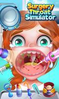 喉咙手术模拟 - 免费医生游戏 海报
