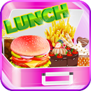 School Lunch Box: Yummy Cheese Burger & Taco Maker APK