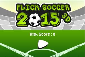Flick Soccer 2015 3D Affiche