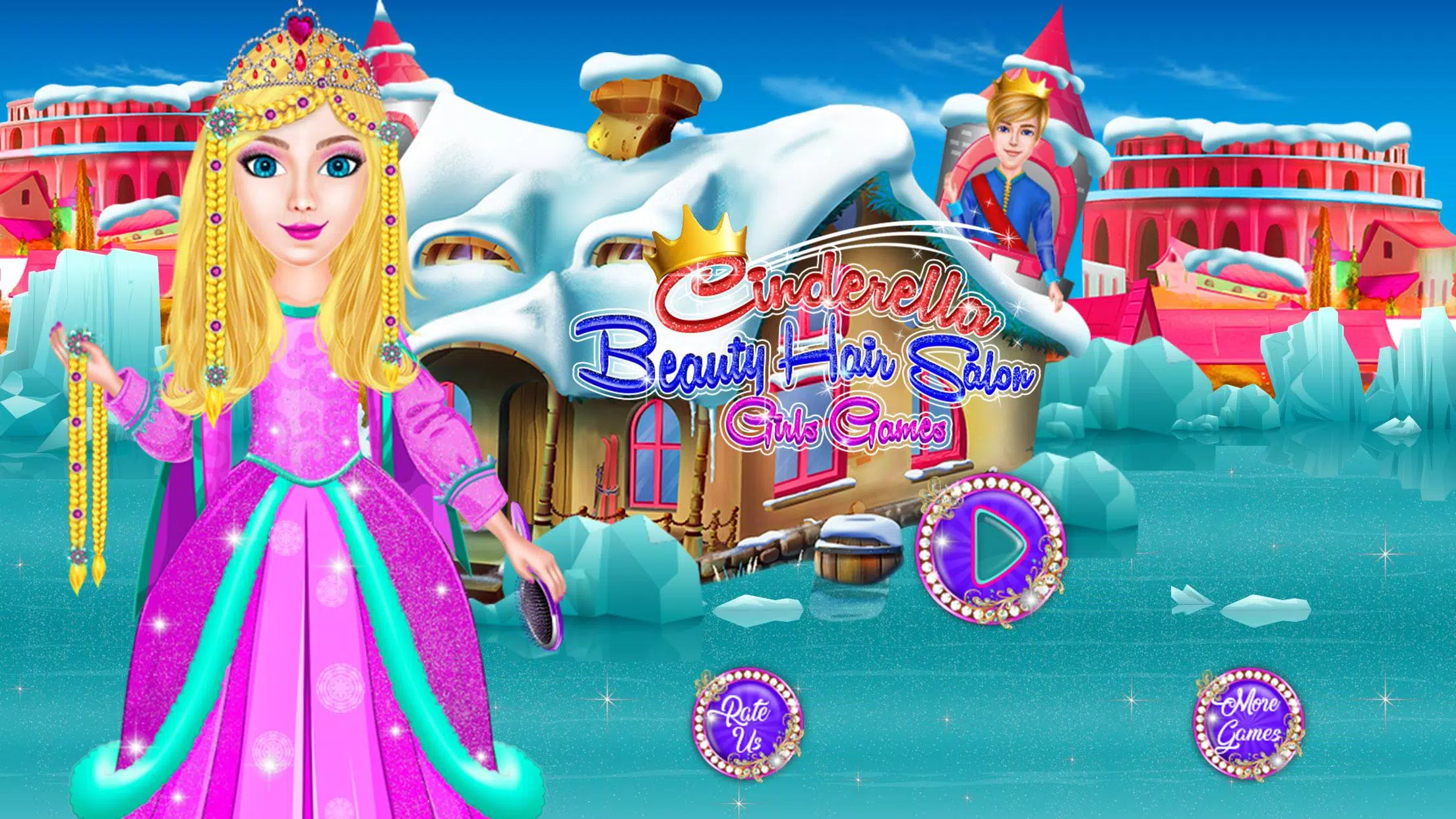 Jogo Frozen Hair Salon