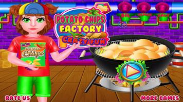 Potato Chip Factory Crazy Fun পোস্টার