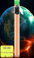 3D Earth Zipper Lockscreen 截图 2