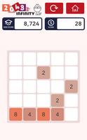 2048 : infinity - an entirely new 2048 Screenshot 1