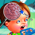 Brain Surgery Surgeon Doctor-icoon