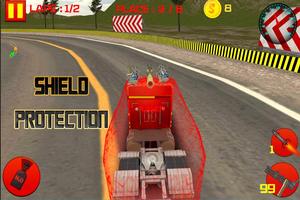 Camion Mort Racing Game 3D capture d'écran 1