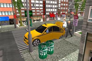 Réel rapide Taxi Driver 3D capture d'écran 3