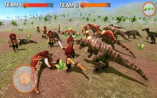 Dinosaur Battle Simulator 3D Affiche