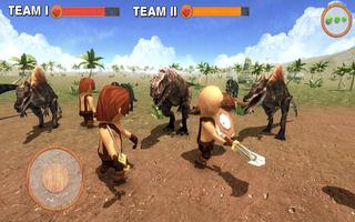 Dinosaur Battle Simulator 3D 스크린샷 1