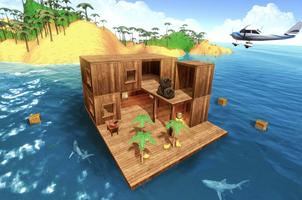 Raft Escape 3D - Survival Game ảnh chụp màn hình 1