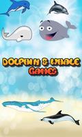 Dolphin jeux pour les enfants Affiche