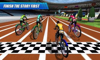 BMX bicicleta corrida simulado imagem de tela 3
