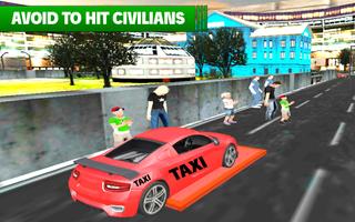 Real City Taxi Sim Affiche