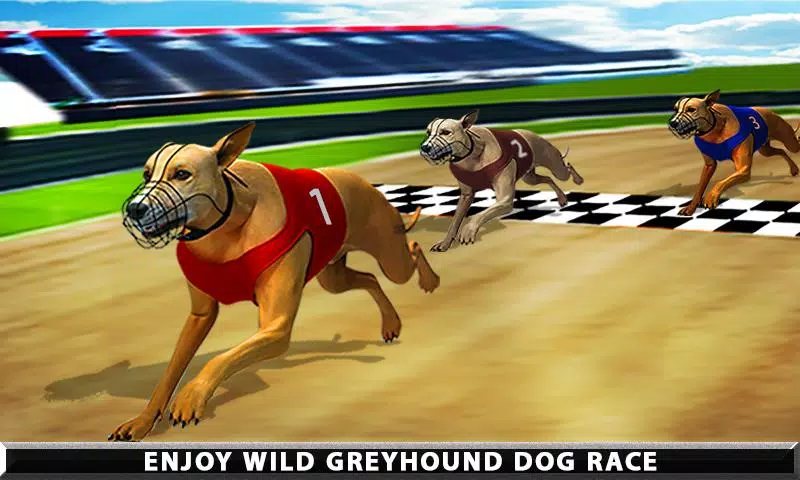 Racing Dog Simulator : Crazy Dog Racing Games