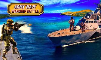 Batalha de navio da Marinha de Cartaz