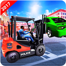 City Traffic Police Forklift Simulator APK