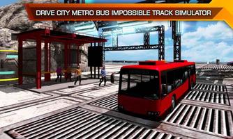 Drive City Metro Bus Impossible Track Simulator ảnh chụp màn hình 3