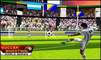 Soccer Shooting : World Series اسکرین شاٹ 1