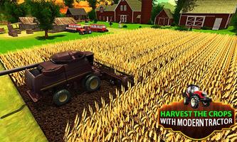 Tractor Farming 3d Simulator Driving Ekran Görüntüsü 2