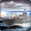 Warship Under Air Naval Attack