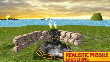 3D Missile Launcher Attack: Real War Ekran Görüntüsü 3