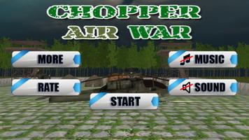 Chopper Air War Attack Affiche