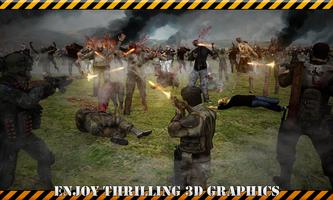 Army vs Zombies War ภาพหน้าจอ 1