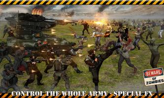 Army vs Zombies War capture d'écran 2